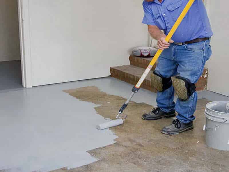 Paint And Your Waterproofed, How To Dry Basement Cement Floor